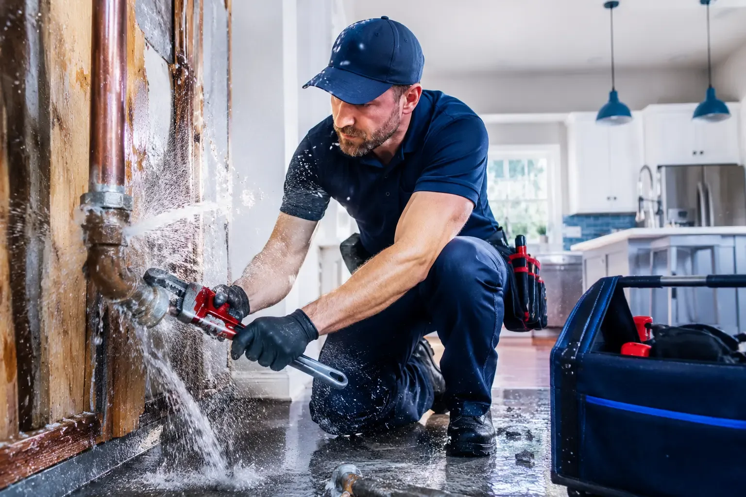 Local emergency pipe repair professionals in Walker, KS